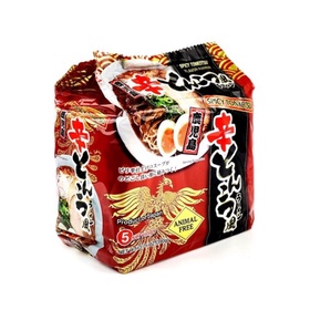 Higashimaru 鹿儿岛 辣味豚骨拉面 78.5g*5